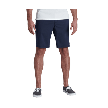 KUHL MEN'S RESISTOR LITE CHINO SHORT 10" - PIRATE BLUE - FRONT VIEW
