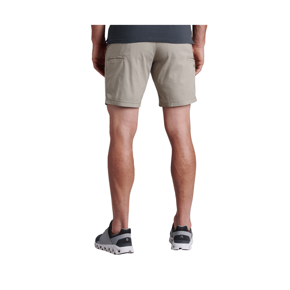 KUHL MEN'S RESISTOR LITE CHINO SHORT 10" - KHAKI - BACK VIEW