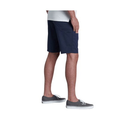 KUHL MEN'S RESISTOR LITE CHINO SHORT 10" - PIRATE BLUE - SIDE VIEW