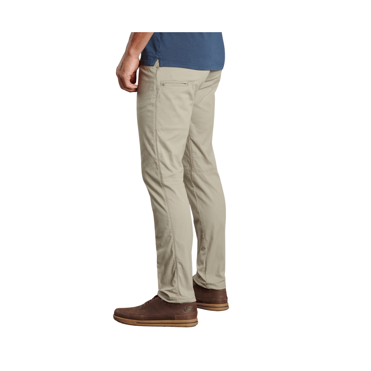 KUHL MEN’S RESISTOR LITE CHINO TAPERED - KHAKI - SIDE VIEW