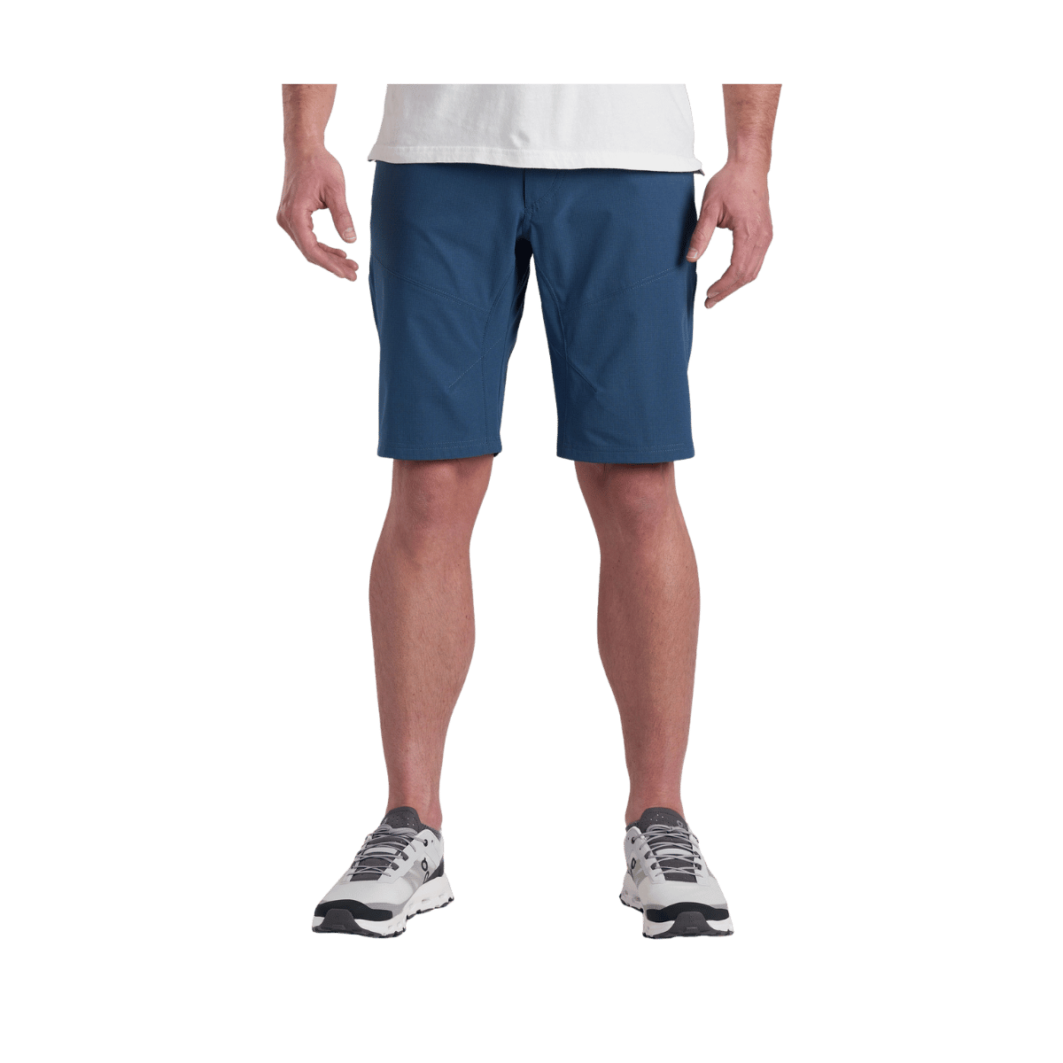 KUHL MEN'S SILENCR KARGO SHORT 10" - PIRATE BLUE - FRONT VIEW