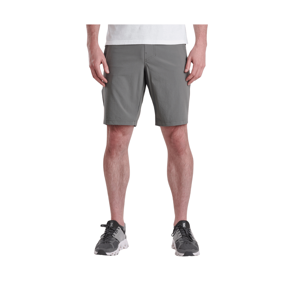 KUHL MEN'S SUPPRESSOR SHORT 8" - STONE - FRONT VIEW