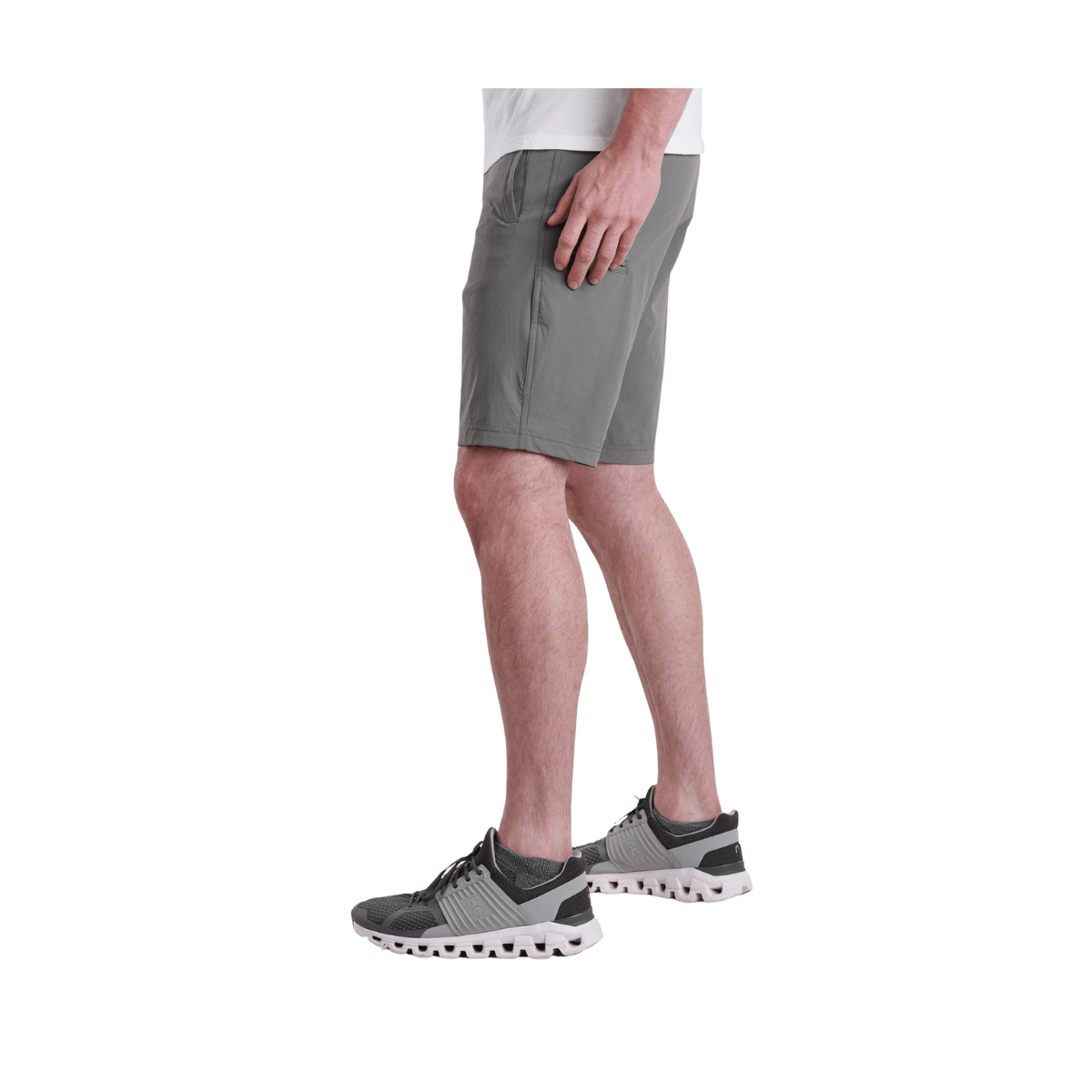 KUHL MEN'S SUPPRESSOR SHORT 8" - STONE - SIDE VIEW