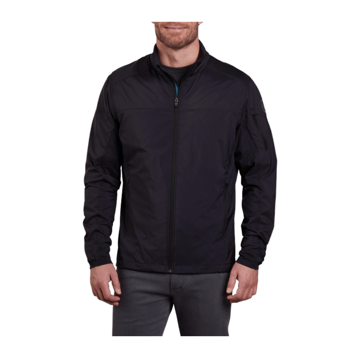 KUHL MEN'S THE ONE JACKET - RAVEN - FRONT VIEW