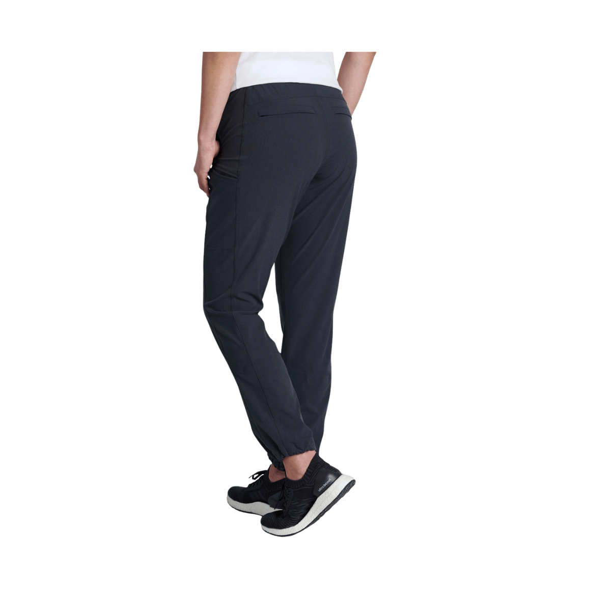 KUHL WOMEN'S  FREEFLEX DASH PANTS - KOAL - BACK VIEW