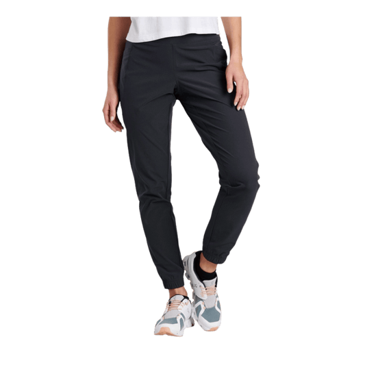KUHL WOMEN'S FREEFLEX JOGGR SHORT - KOAL - FRONT VIEW