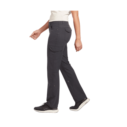 KUHL WOMEN’S FREEFLEX ROLL-UP PANTS 30" – KOAL - SIDE VIEW