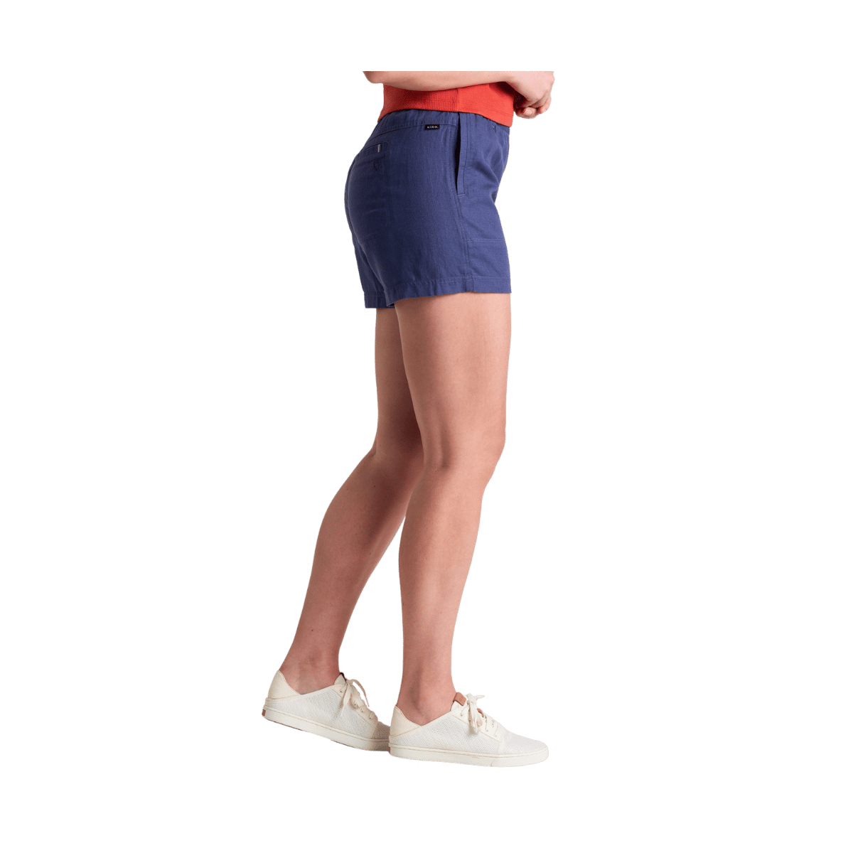 KUHL WOMEN'S FRESCO SHORT 4" - NOCTURNE - SIDE VIEW