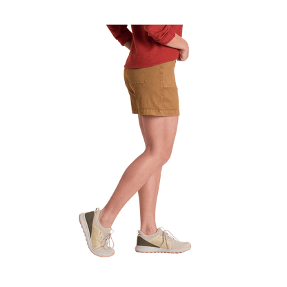 KUHL WOMEN'S SEABOARD SHORT 6" - SAWDUST - SIDE VIEW