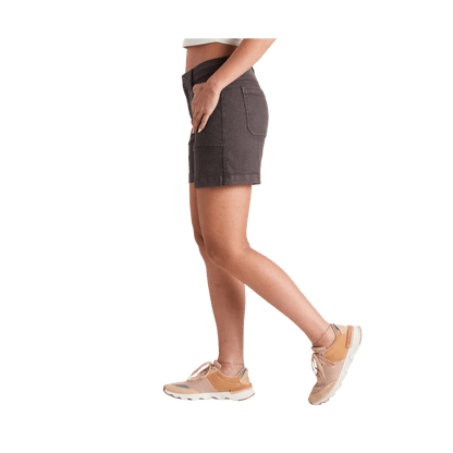 KUHL WOMEN'S SEABOARD SHORT 6" - PAVEMENT - SIDE VIEW