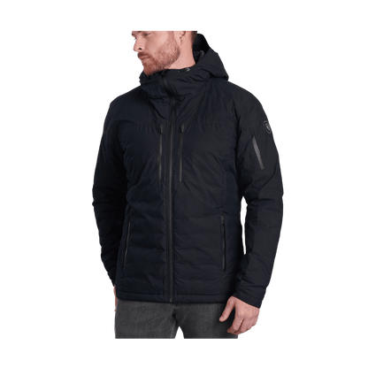 KUHL MEN'S WYLDEFIRE INSULATED HOODY - RAVEN - FRONT VIEW