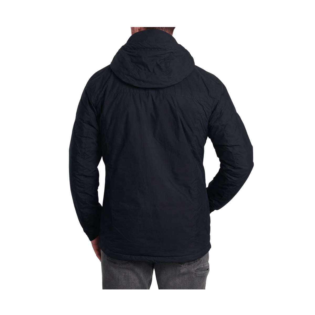 KUHL MEN'S WYLDEFIRE INSULATED HOODY - RAVEN - BACK VIEW
