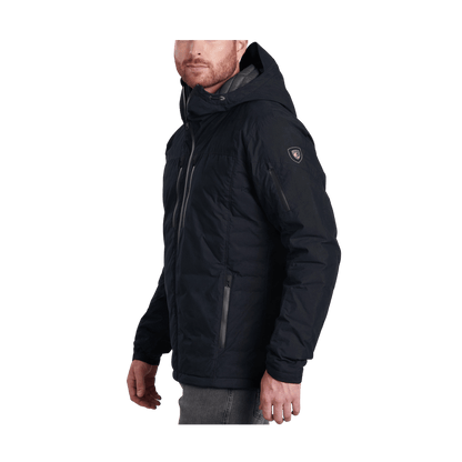 KUHL MEN'S WYLDEFIRE INSULATED HOODY - RAVEN - SIDE VIEW