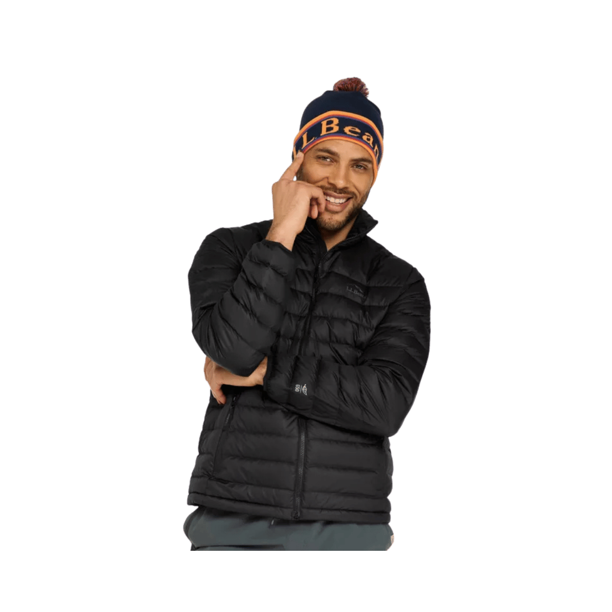 L.L.BEAN ACCESS PUFFER JACKET FRONT
