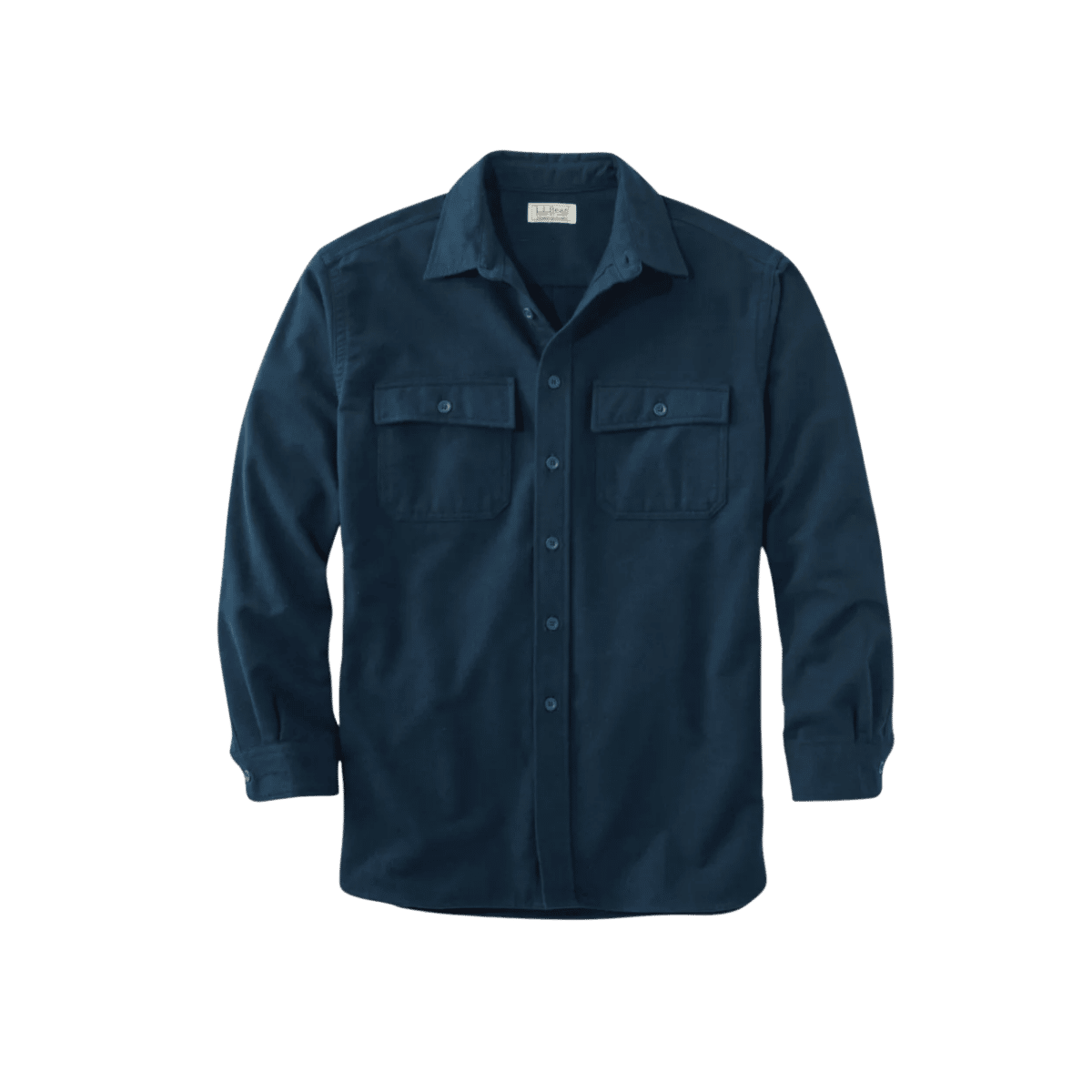 L.L.BEAN CHAMOIS SHIRT NAVY
