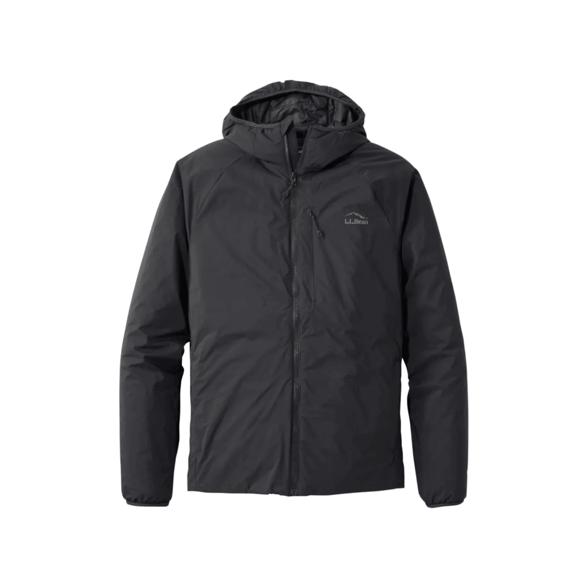 L.L.BEAN PRIMALOFT PACKAWAY AIR HOODIE MIDNIGHT BLACK