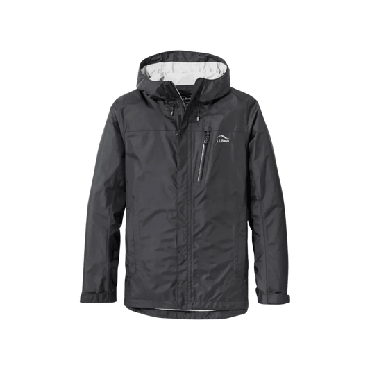 L.L.BEAN TRAIL MODEL RAIN JACKET BLACK
