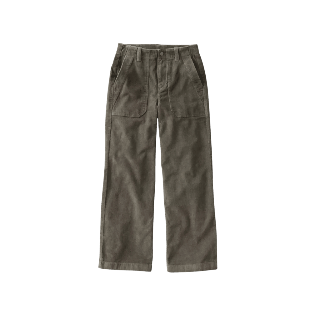 L.L.BEAN W 207 VINTAGE HIGHRISE WL PANT DARK LODEN