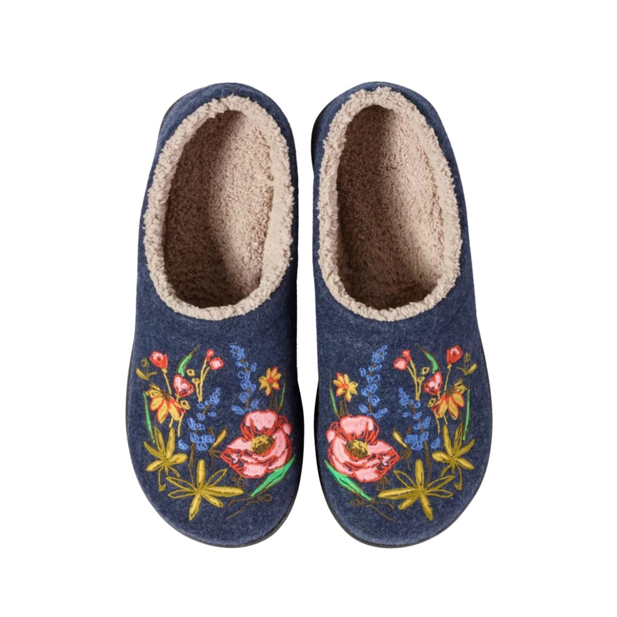 L.L.BEAN W DAYBREAK SCUFF MOTIF NIGHT FLORAL