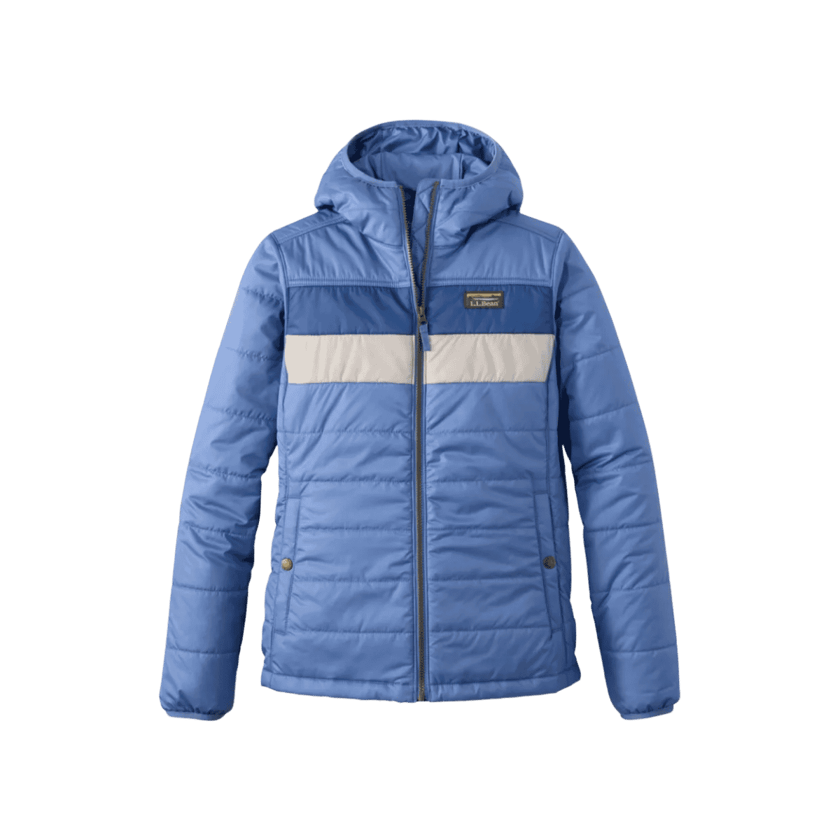 L.L.BEAN WOMEN'S MOUNTAIN CLASSIC PUFFER JACKET- DEEP LAKE/DEEP BLUE