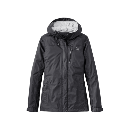 L.L.BEAN W TRAIL MODEL RAIN JKT BLACK