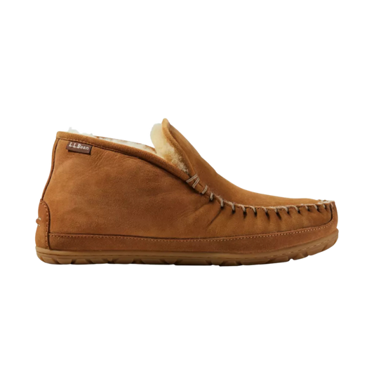 L.L.BEAN WICKED GOOD SLIPPR MOC II WIDE BROWN