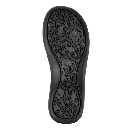 L.L. BEAN WOMEN'S DAYBREAK SCUFF MOTIF- PAPERWHITE/SKIERS BOTTOM