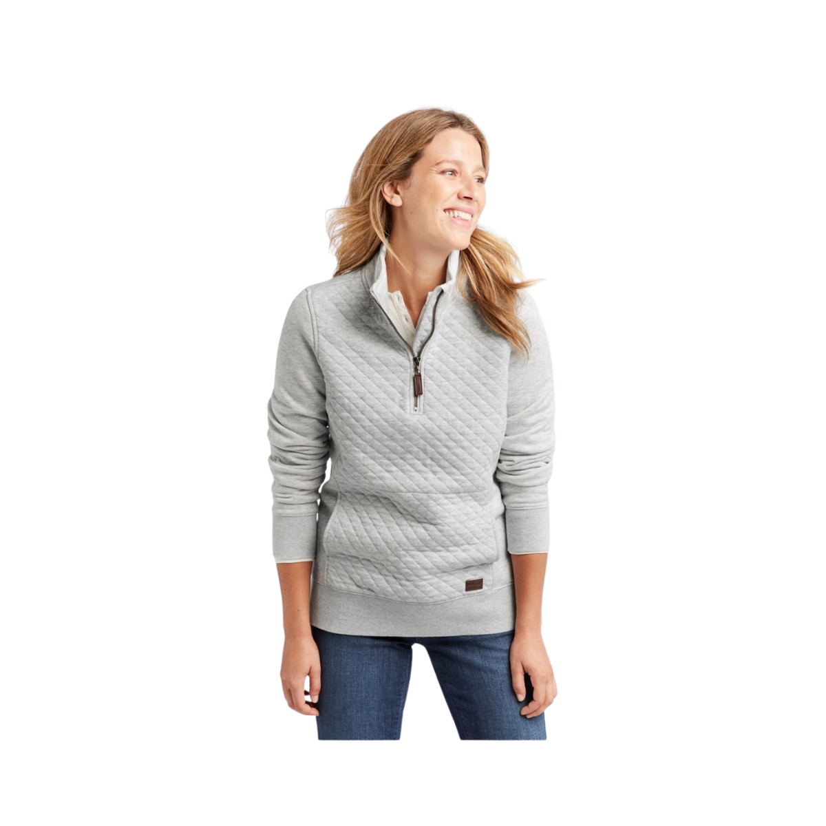 L.L._BEAN_QUILTED_1_4_ZIP_LONGSLEEVEPULLOVER_FRONT