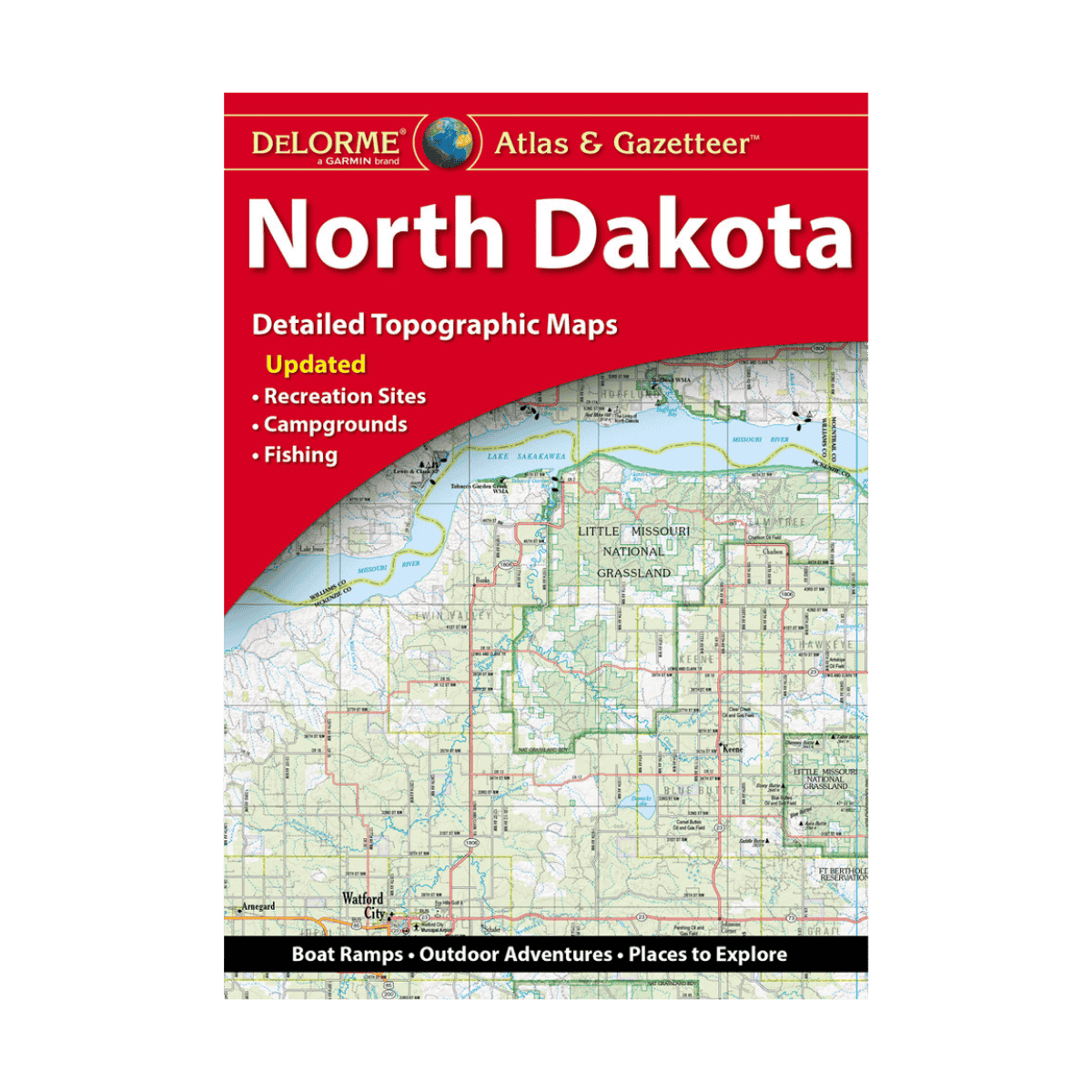 LAKEMAPS DELORME ATLAS/GAZETTEER NORTH DAKOTA