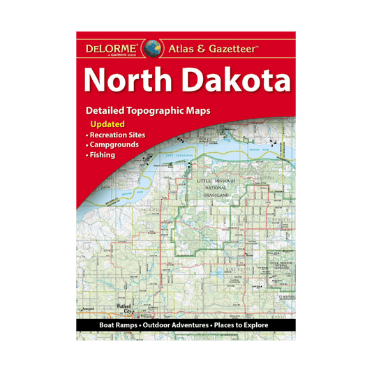 LAKEMAPS DELORME ATLAS/GAZETTEER NORTH DAKOTA