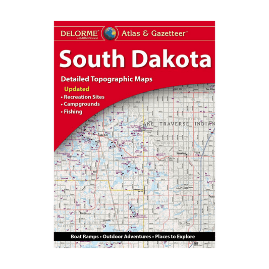 LAKEMAPS DELORME ATLAS/GAZETTEER - SOUTH DAKOTA
