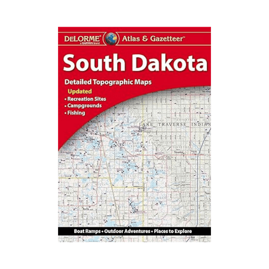 LAKEMAPS / IN-DEPTH DELORME ATLAS & GAZETTEER – SOUTH DAKOTA