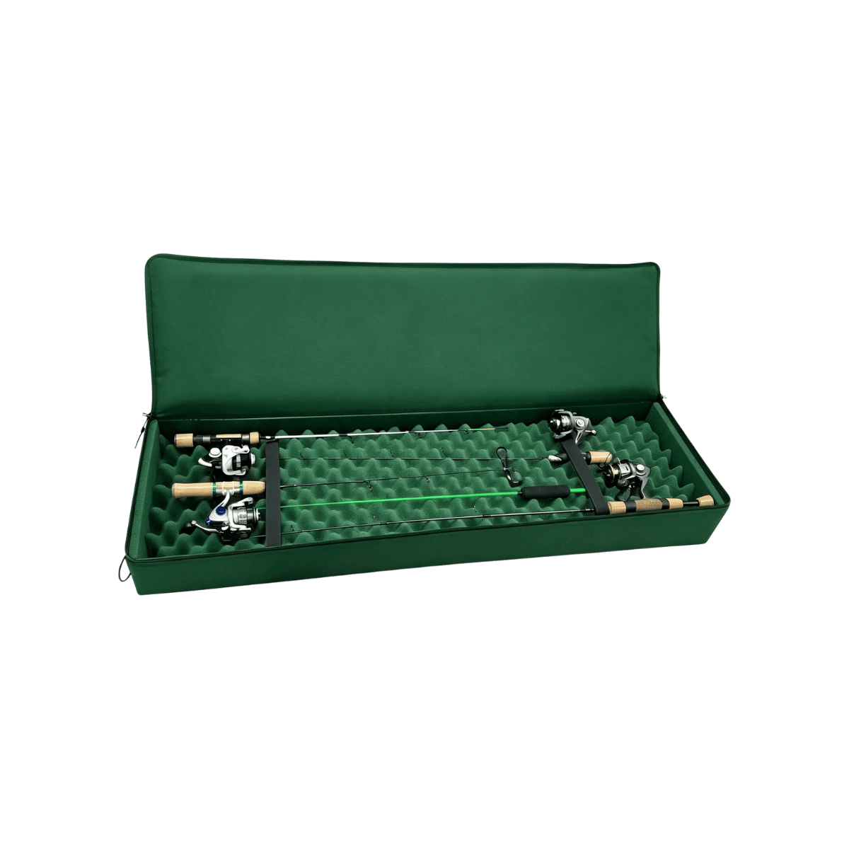 LAKEWOOD ICE ROD CADDY GREEN