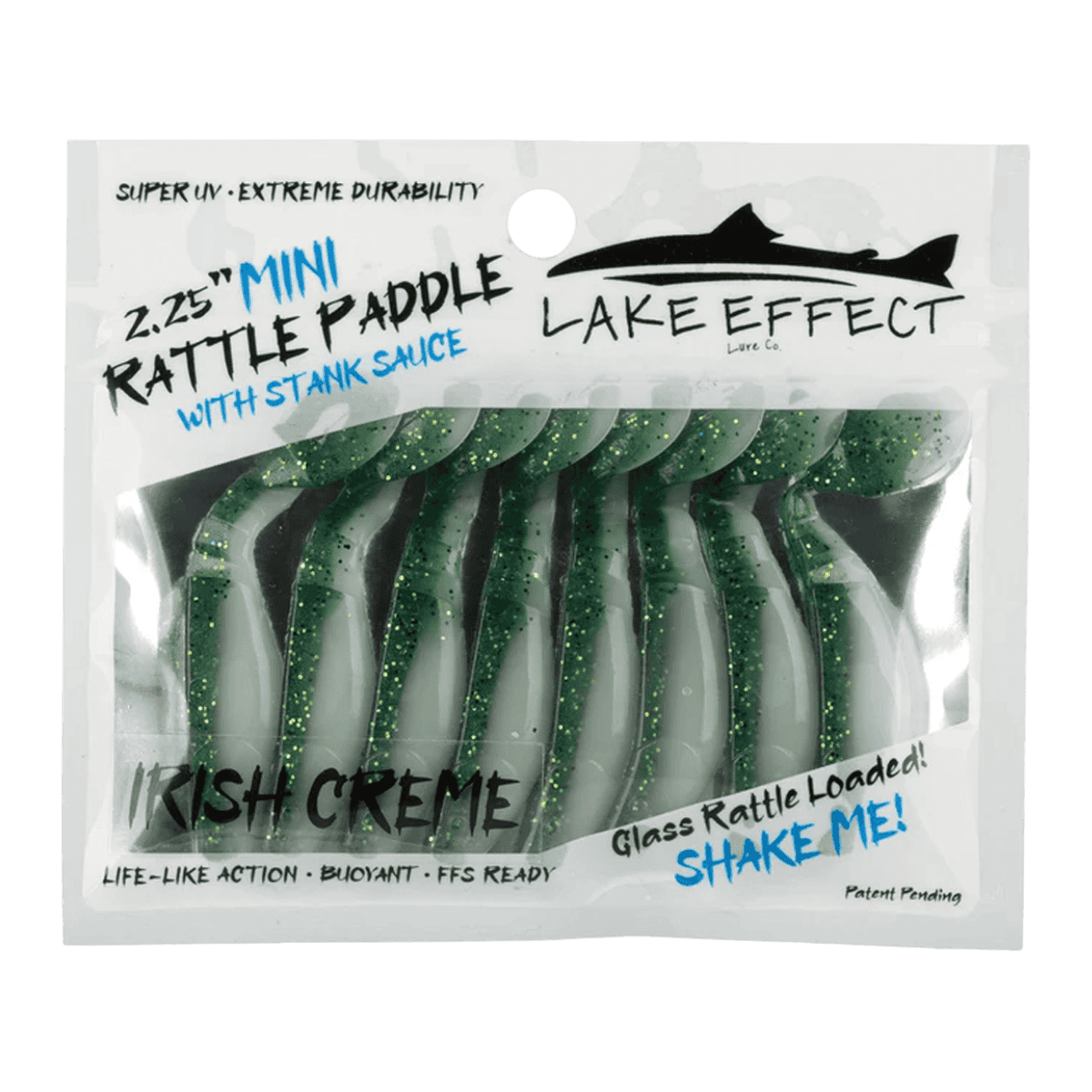 baby's rattle fishing lure LAKE EFFECT MINI PADDLE SWIMBAIT Joe's Sporting Goods in tail rattle Original Design Crochet Fly Fishing