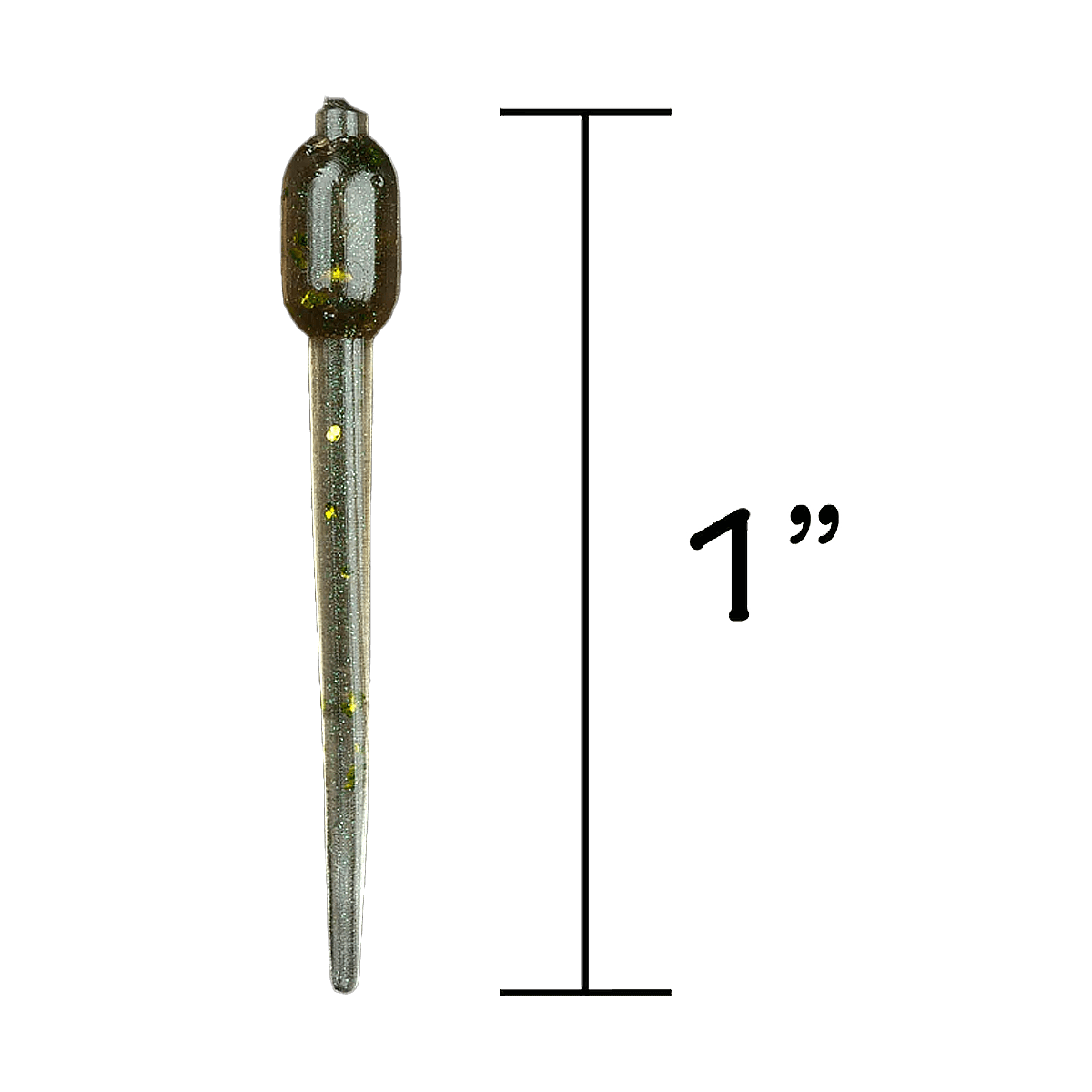 LAKE EFFECT NASTY PLASTICS ICE STINGER SUPER GLOW - ARKANSAS SHINER