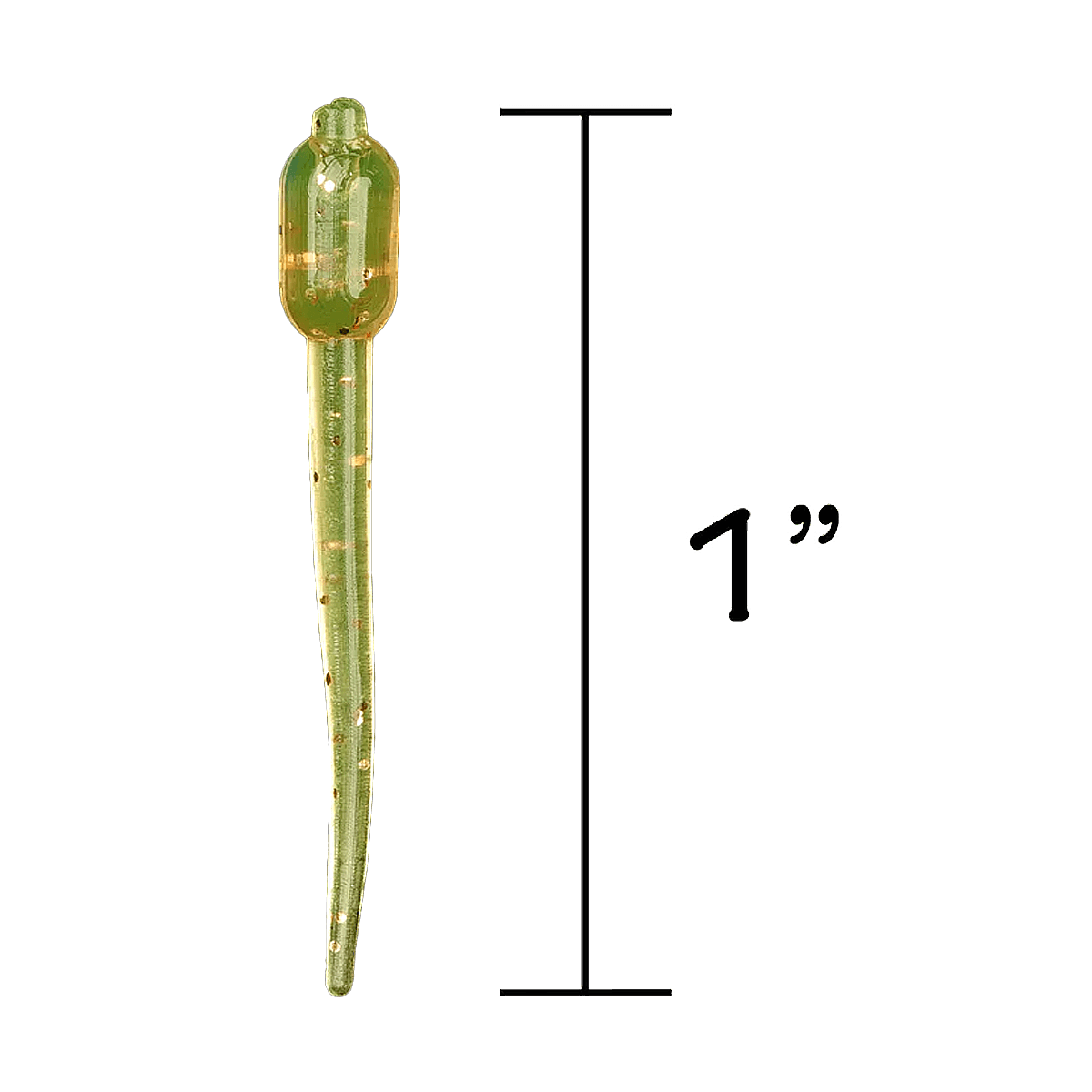 LAKE EFFECT NASTY PLASTICS ICE STINGER SUPER GLOW - MOTOR OIL