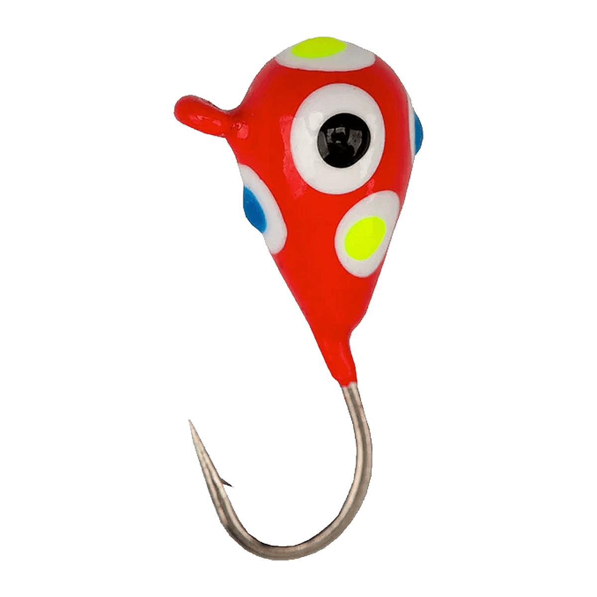 LAKE EFFECT UV GLOW TUNGSTEN JIGS -RED WONDER