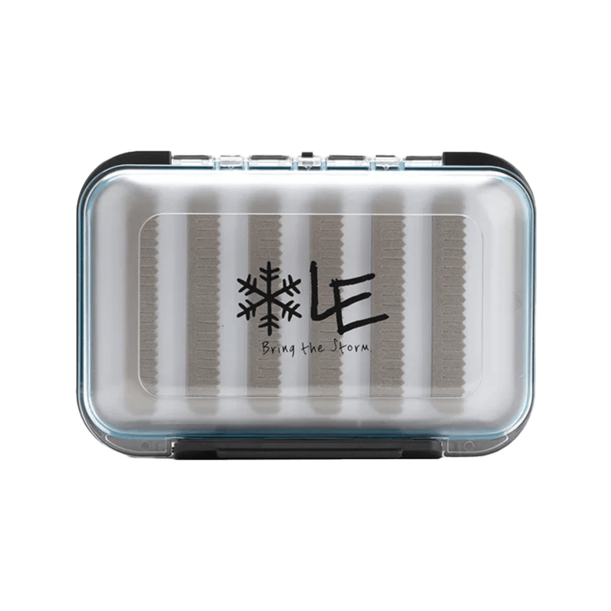 LAKE EFFECT X-TREME ICE JIG BOX - SUNFISH ORANGE - INSIDE VIEW