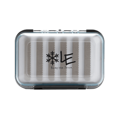 LAKE EFFECT X-TREME ICE JIG BOX - SUNFISH ORANGE - INSIDE VIEW