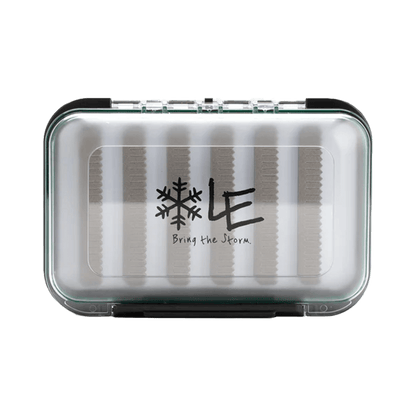 LAKE EFFECT X-TREME ICE JIG BOX - MUDBUG GREEN - TOP VIEW