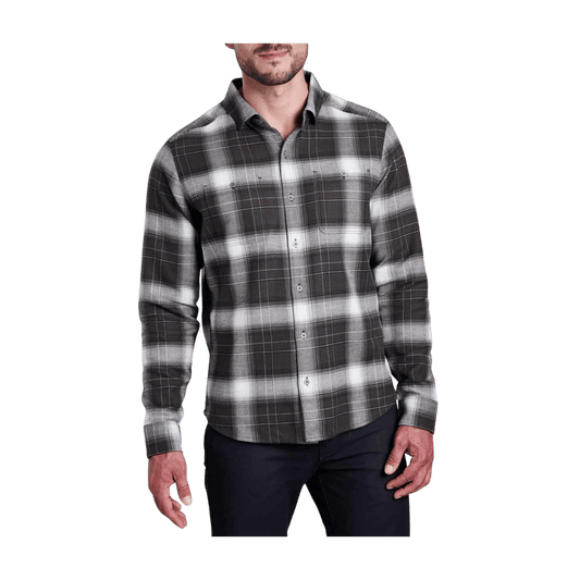 KUHL MEN'S LAW FLANNEL LONG SLEEVE - AGED OAK