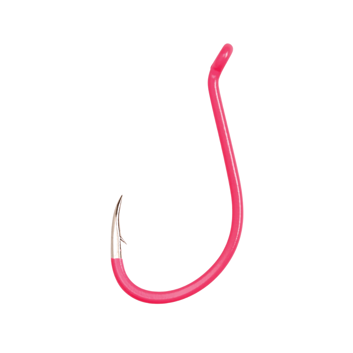 EAGLE CLAW LAZER OCTOPUS HOOK FLUORESCENT PINK SIZE 4