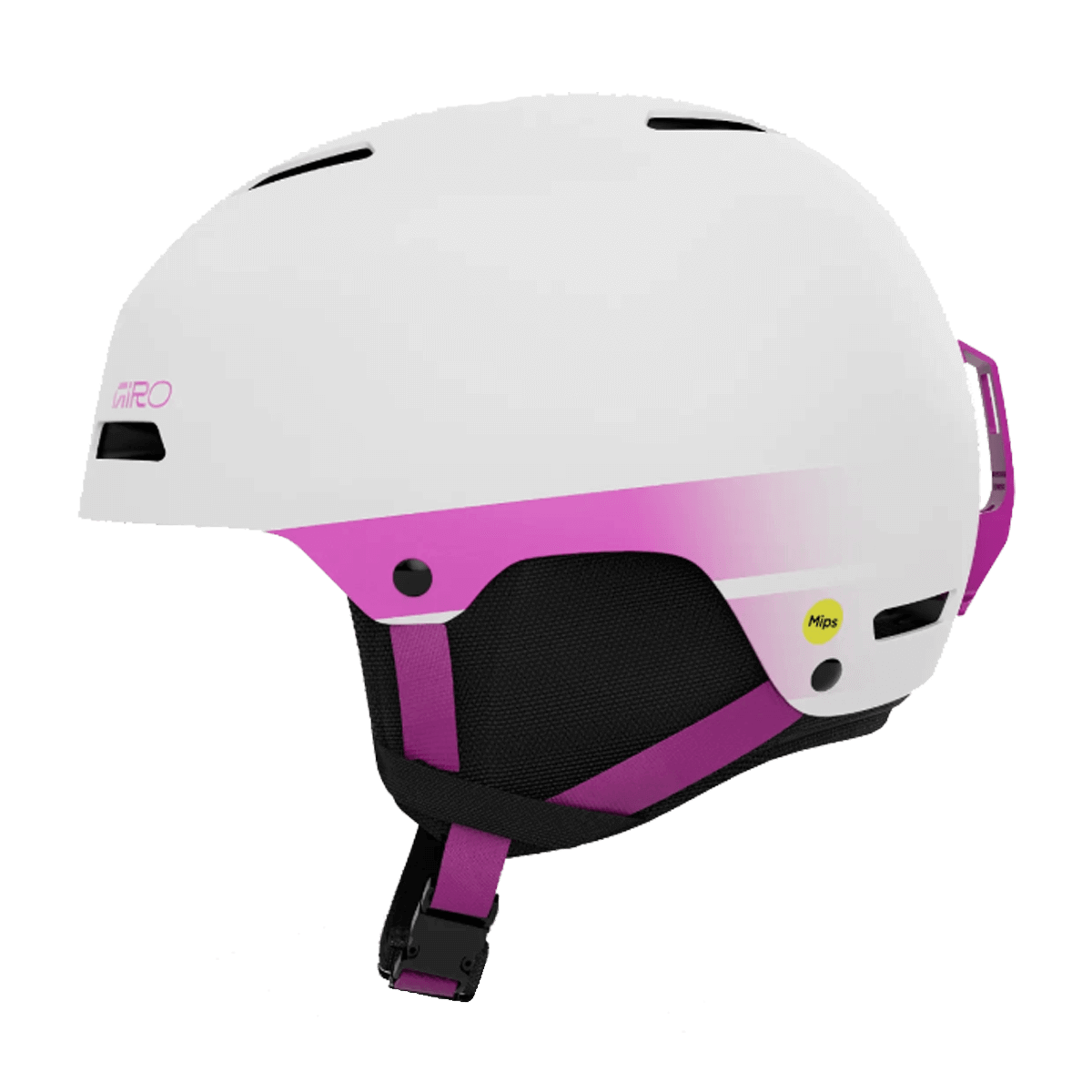 LEDGE MIPS HELMET 2025 MATTE WHITE PINK