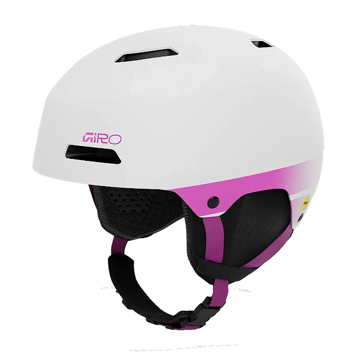 LEDGE MIPS HELMET 2025 MATTE WHITE PINK