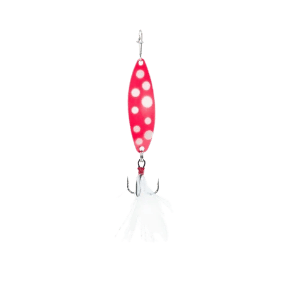 CLAM LEECH FLUTTER SPOON SZ08 - 1/4OZ - GLOW PINK WONDERBREAD