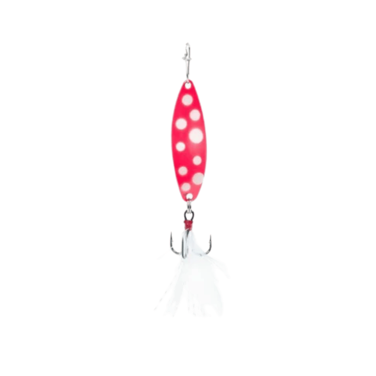 CLAM LEECH FLUTTER SPOON SZ10 - 1/8OZ - GLOW PINK WONDERBREAD