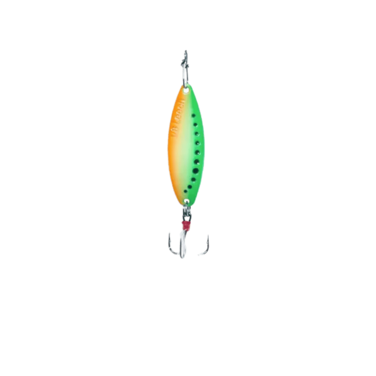 CLAM LEECH FLUTTER SPOON SZ12 - 1/16OZ - GLOW FIRETIGER
