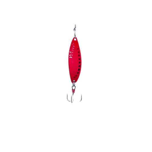 CLAM LEECH FLUTTER SPOON SZ12 - 1/16OZ - GLOW RED