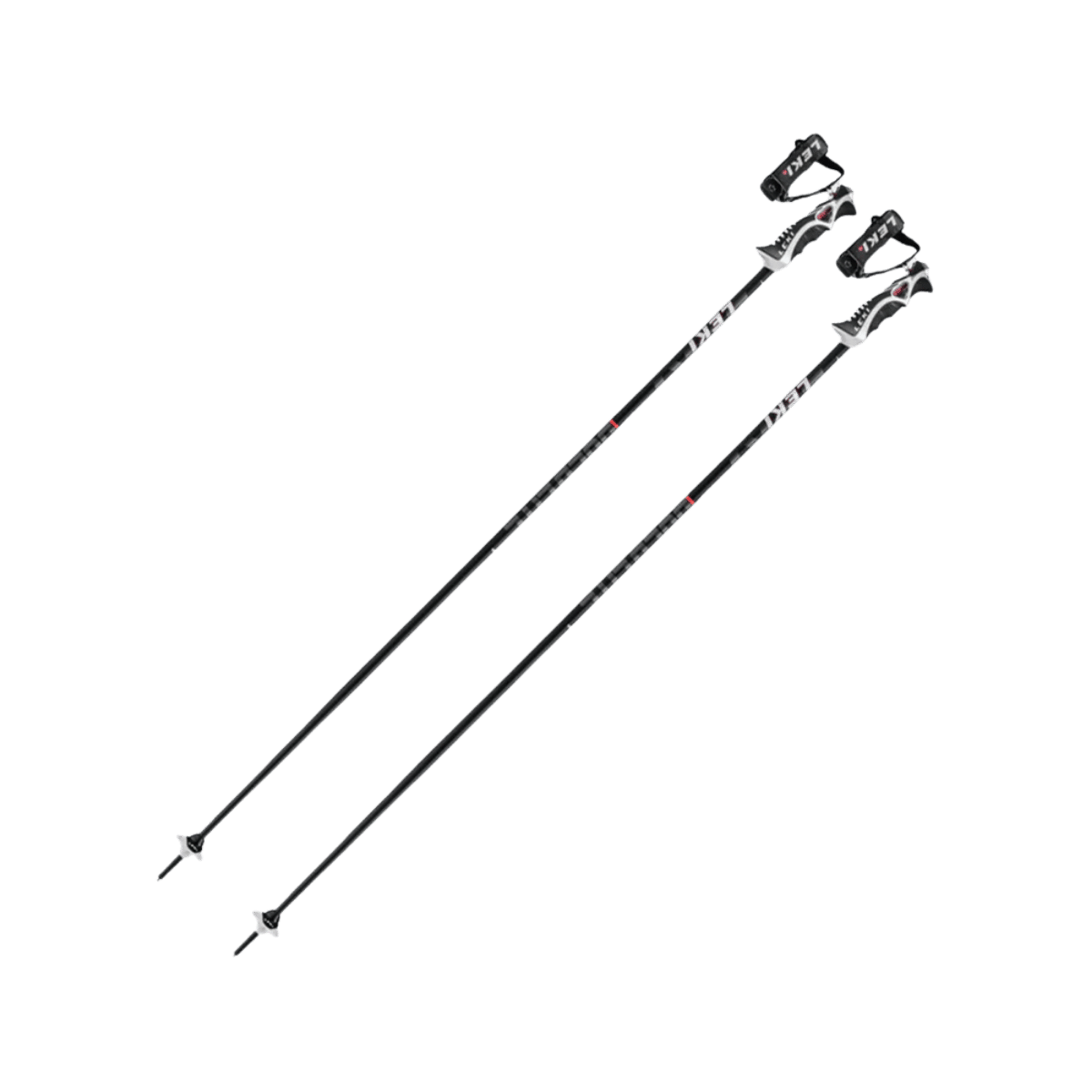 LEKI BOLD LITE S POLES  2022 2023 BLACK RED