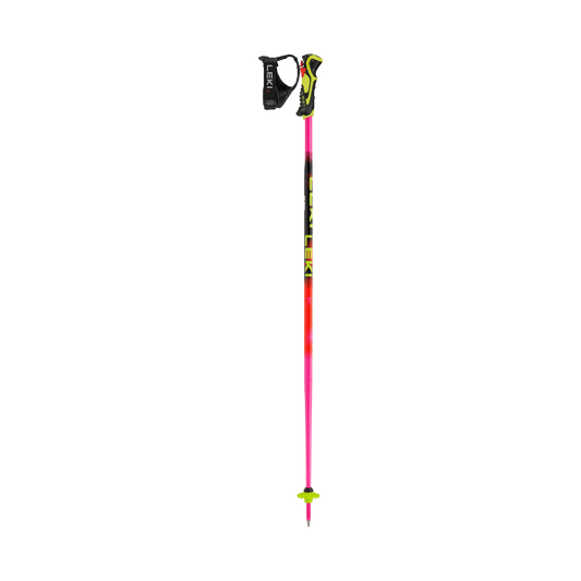 LEKI JR WCR EVO LITE SL TR 26/27 PINK ORANGE YELLOW